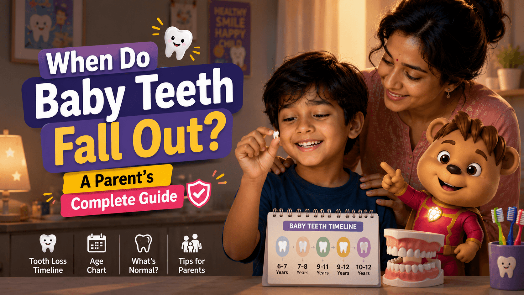 When Do Baby Teeth Fall Out? Complete Parent Guide